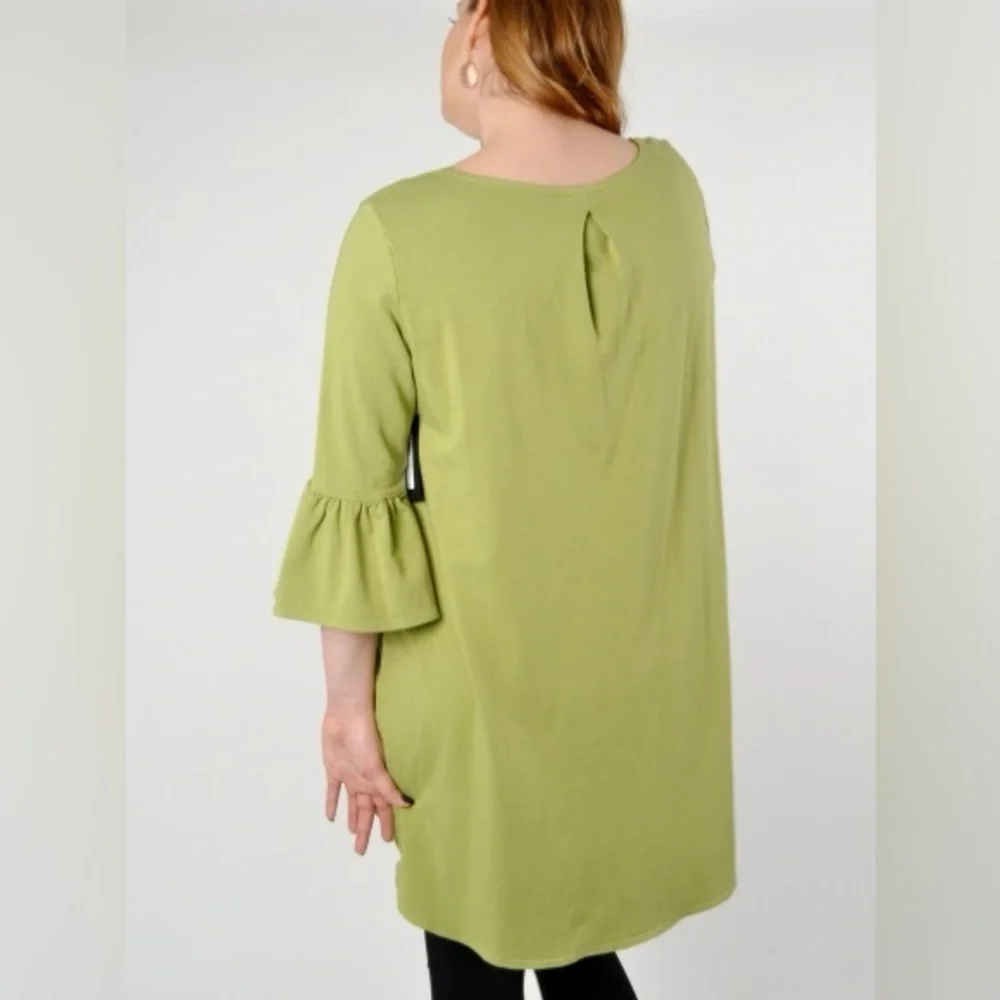 Bryn Walker Green Phryne Tunic Size Medium NWT